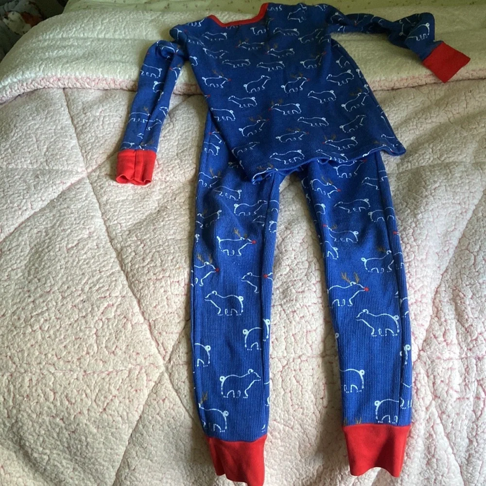 Boys matching PJ set from LANDS END